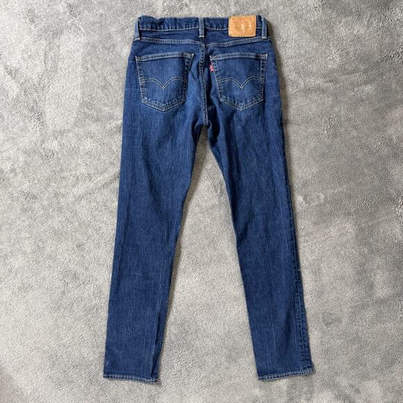 Levi's Premium Big E 511 Slim Fit Jeans Mens 30x32 Blue Denim Stretch Cotton - Picture 2 of 9